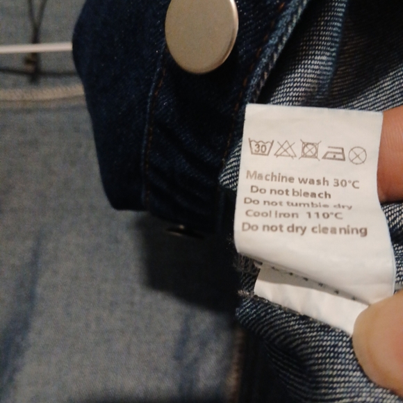AllegraK denim woman jacket sizeM - Picture 9 of 11
